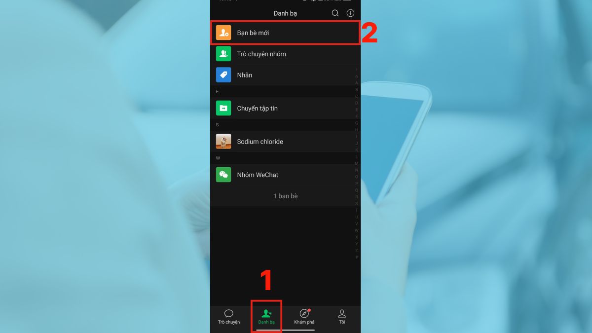 kết bạn Wechat qua QQ