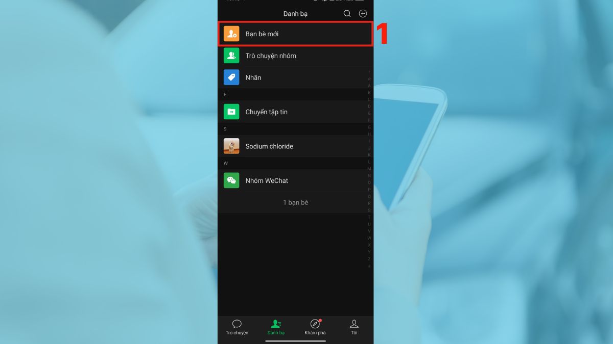kết bạn Wechat theo ID