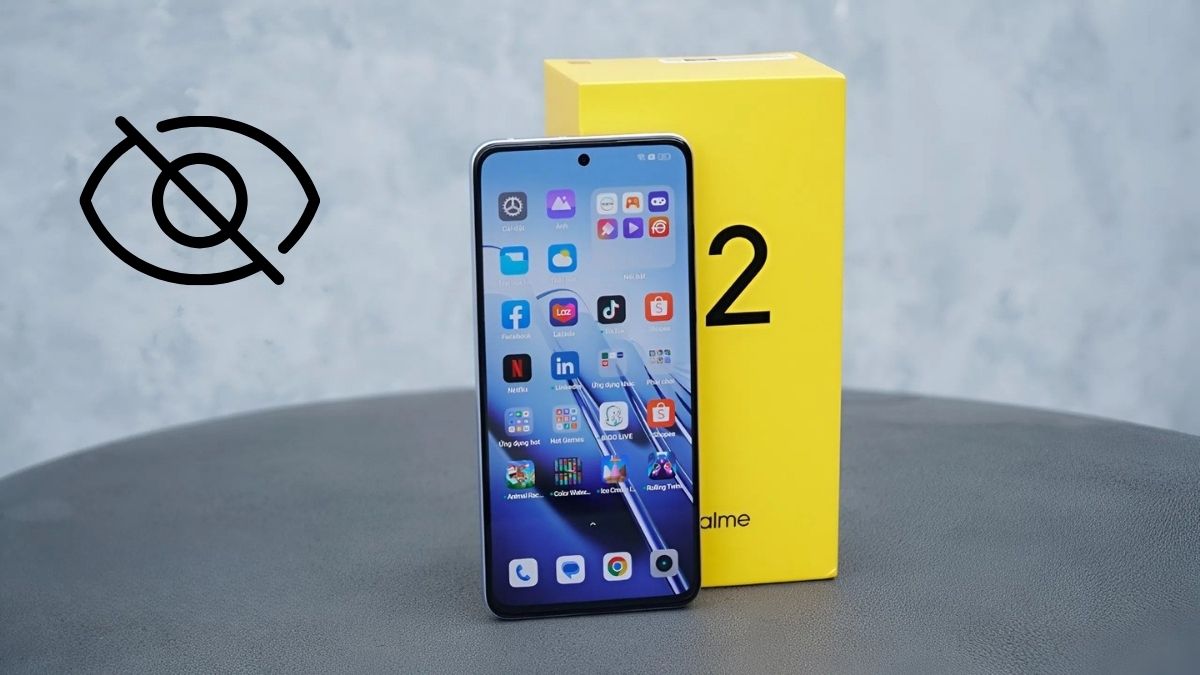 cách khoá ứng dụng trên realme