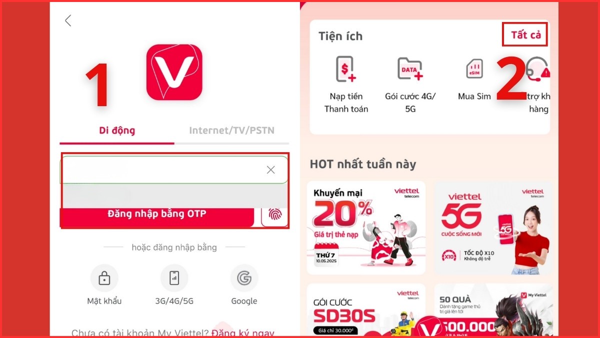 cách kích hoạt sim Viettel