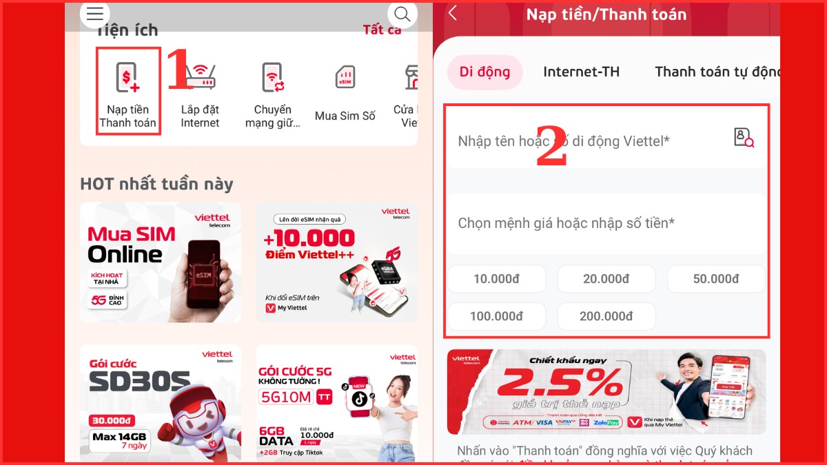 cách kích hoạt sim viettel mới