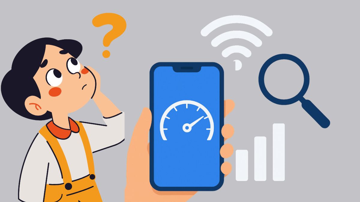 cách kiểm tra tốc độ mạng trên điện thoại