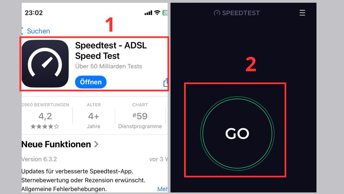 cách kiểm tra tốc độ mạng trên điện thoại qua app