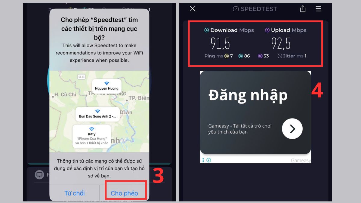 cách kiểm tra tốc độ mạng wifi trên điện thoại