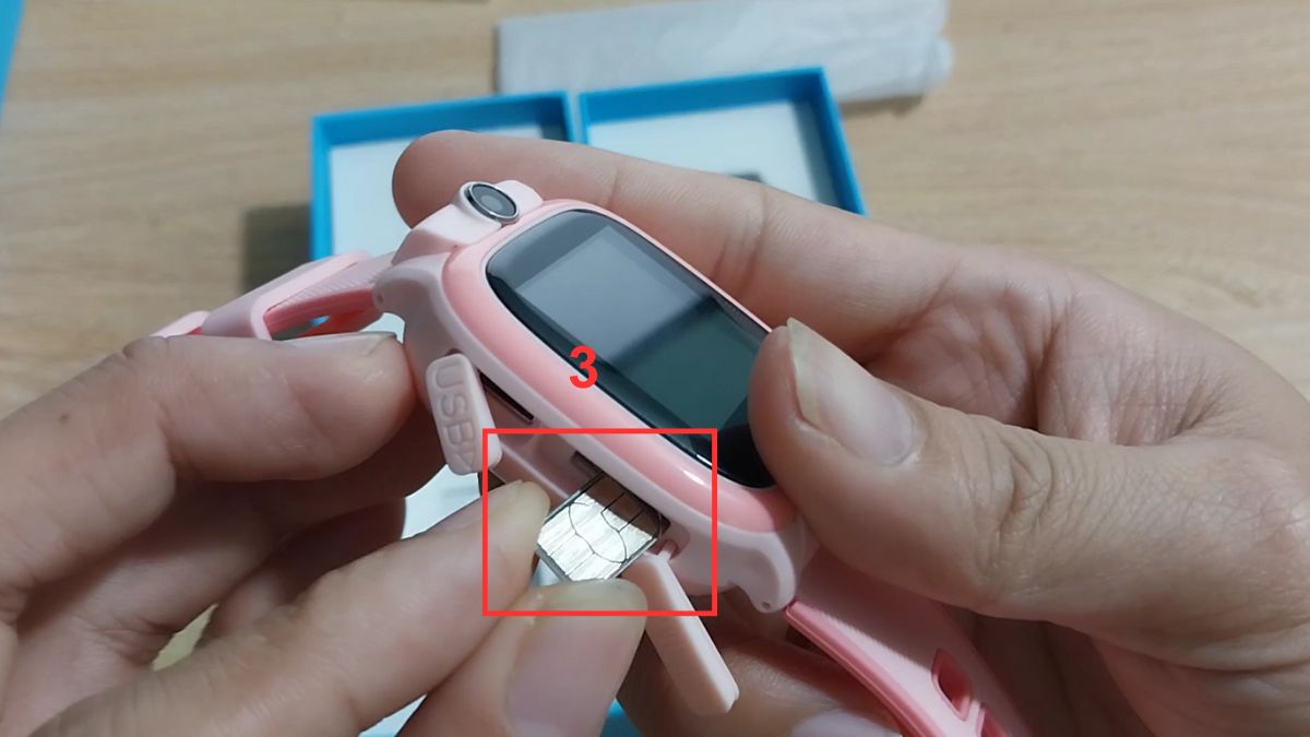 cách tháo sim đồng hồ thông minh trẻ em