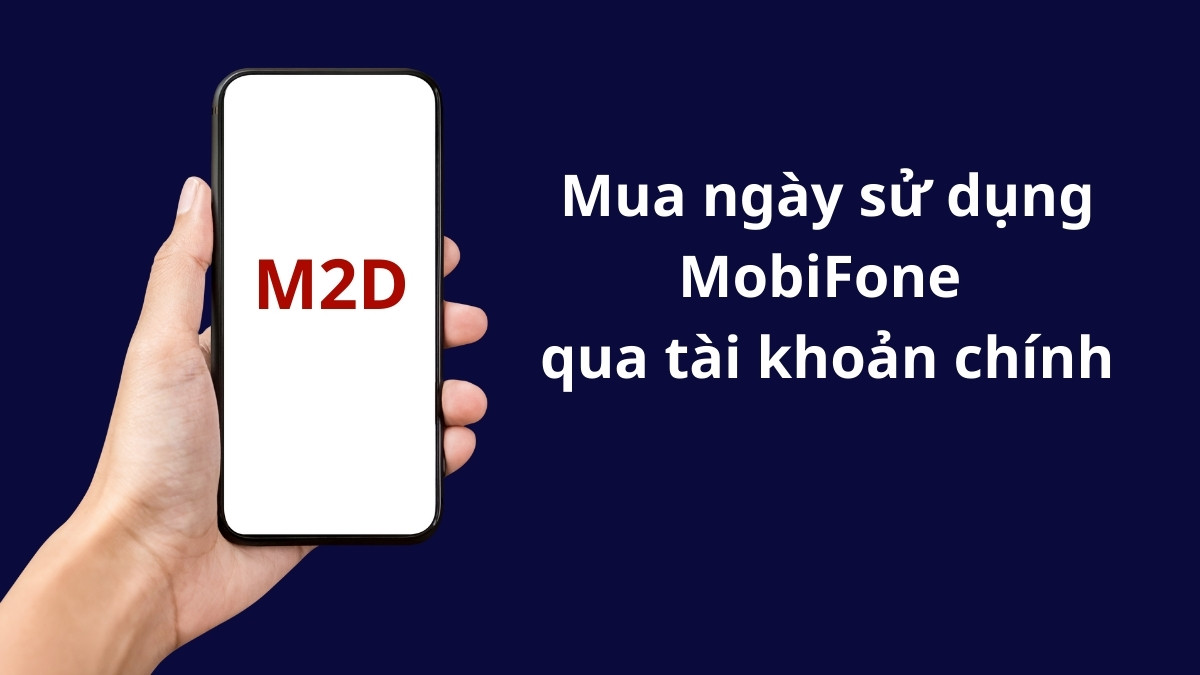 mua ngày sử dụng MobiFone qua tài khoản