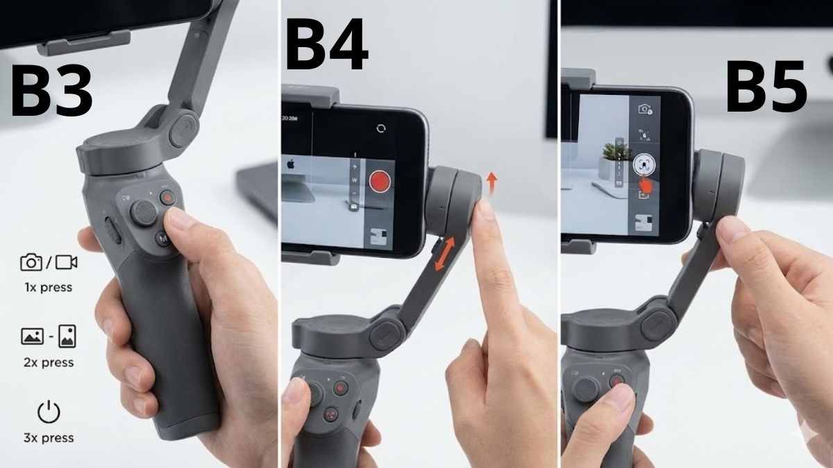 sử dụng Gimbal DJI OM 4