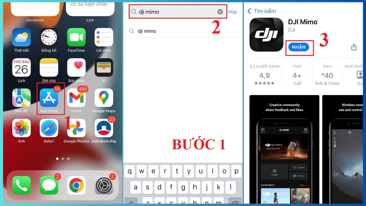 hướng dẫn cách sử dụng gimbal