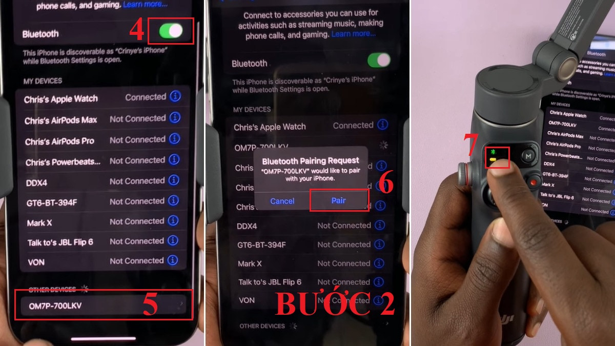 cách sử dụng gimbal đúng