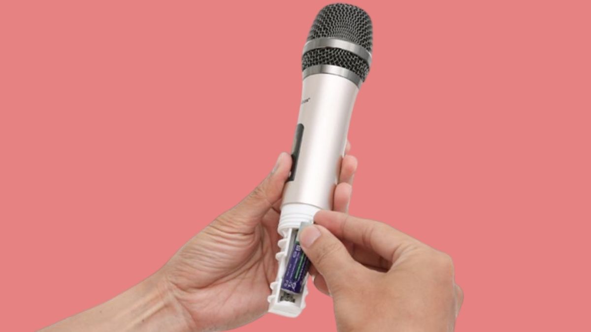 sửa micro không dây mất nguồn