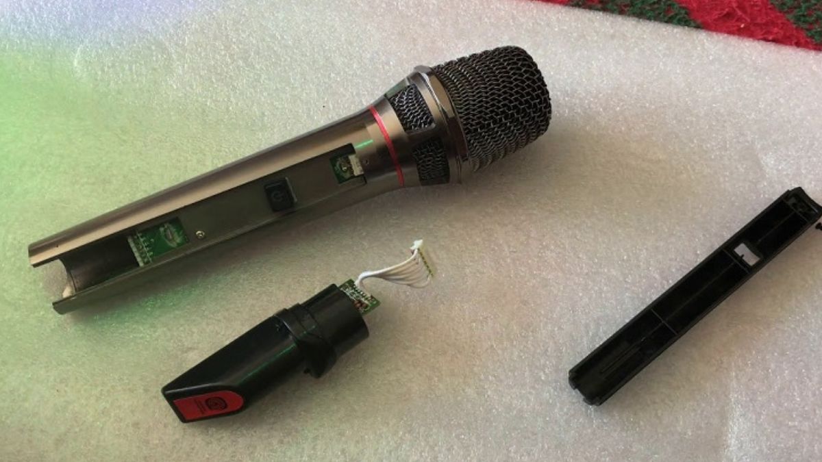 cách sửa mic không dây mất nguồn