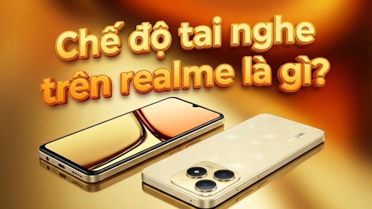 cách tắt chế độ tai nghe trên realme