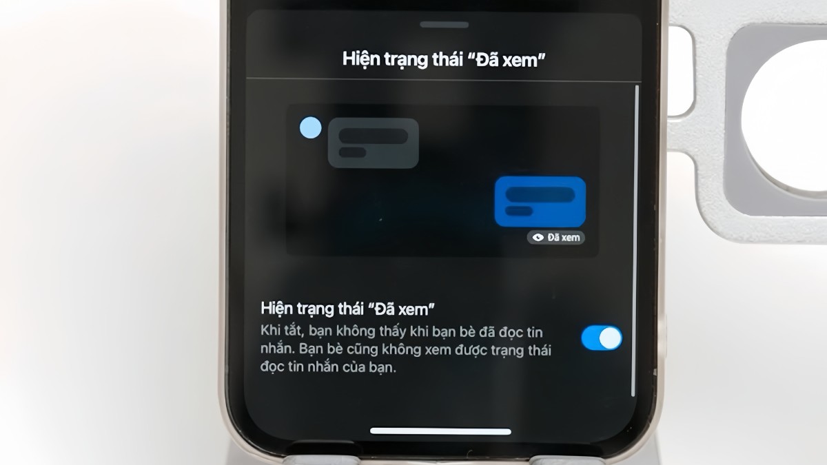 ưu điểm tắt trạng thái đã xem trên zalo