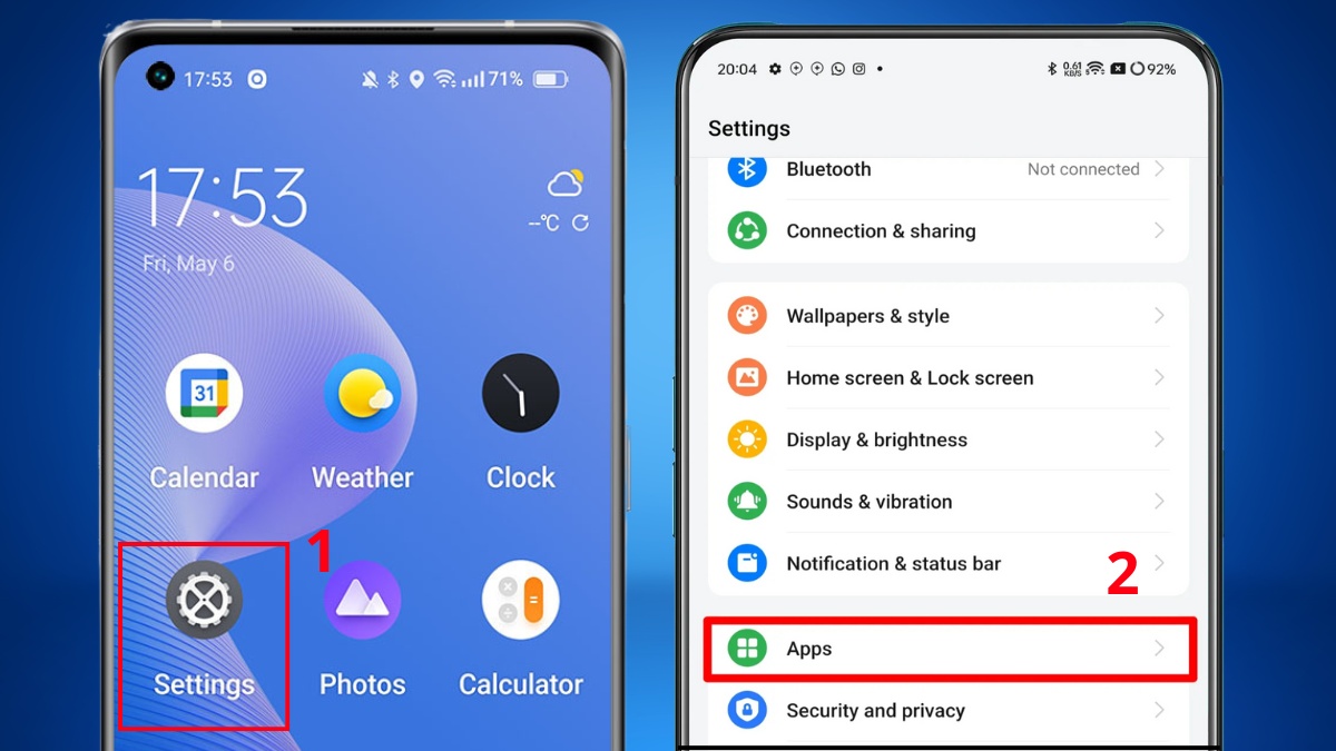 cách tắt app chạy ngầm trên realme
