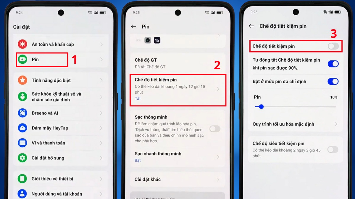 quản lý ứng dụng chạy ngầm Realme