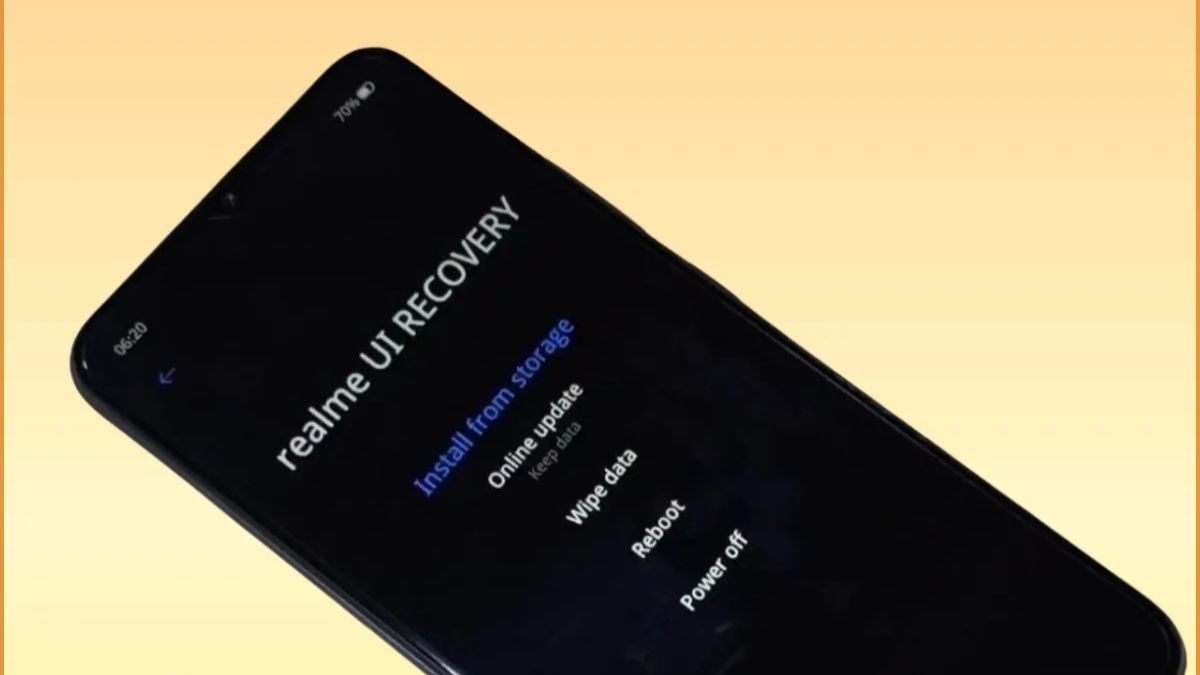 cách thoát realme ui recovery