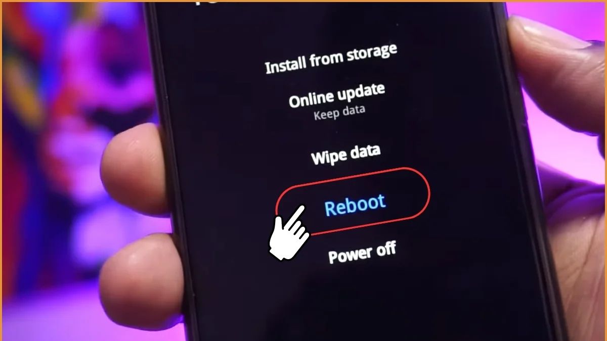thoát recovery mode realme