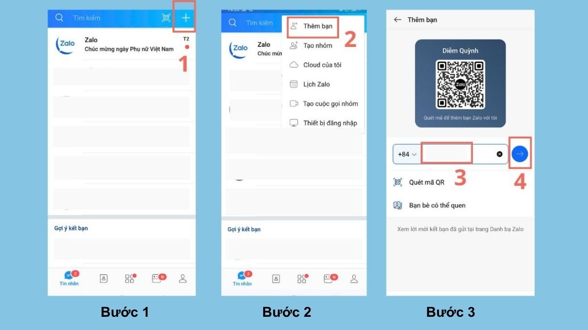 cách tra cứu số điện thoại của người khác zalo
