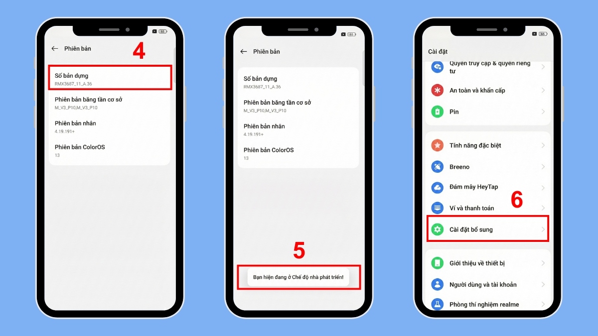 xóa app market trên đt realme