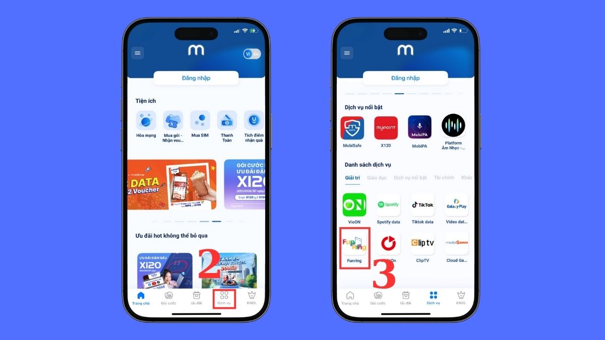 dịch vụ cài nhạc chờ mobifone