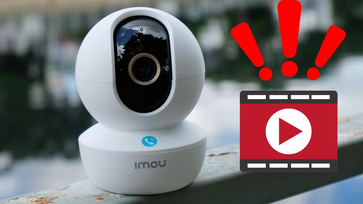 camera IMOU không lưu video