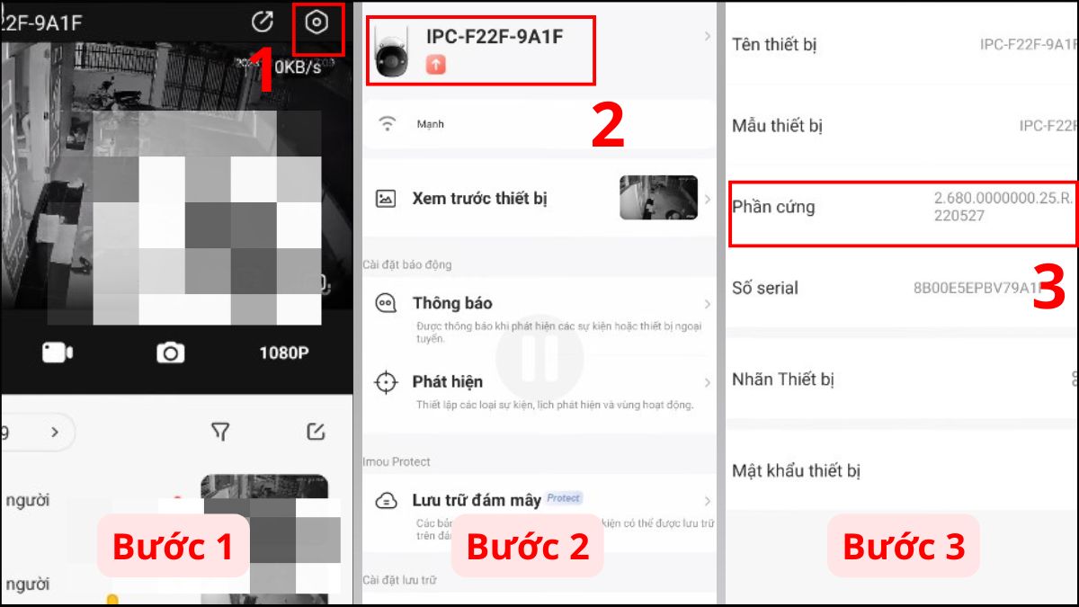 camera imou không lưu liên tục