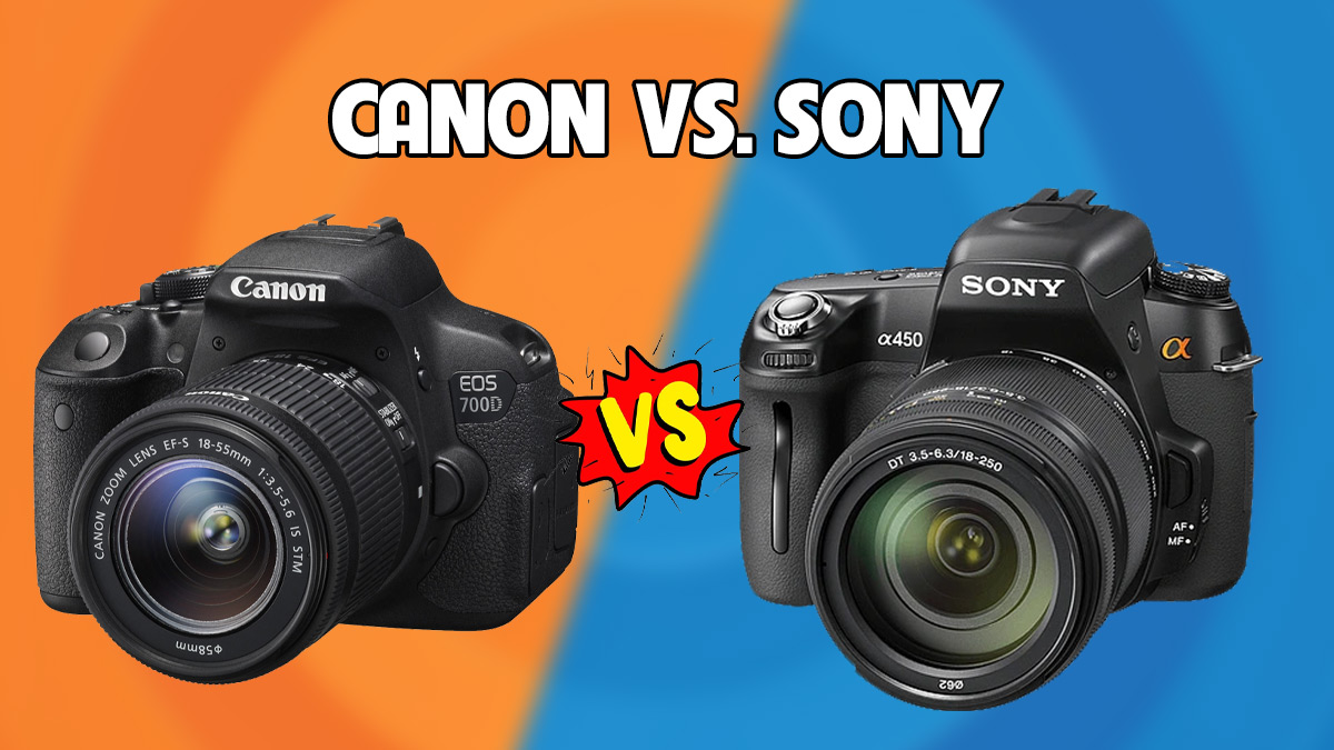So sánh máy ảnh Canon vs Sony chi tiết  - Nên chọn hãng nào?