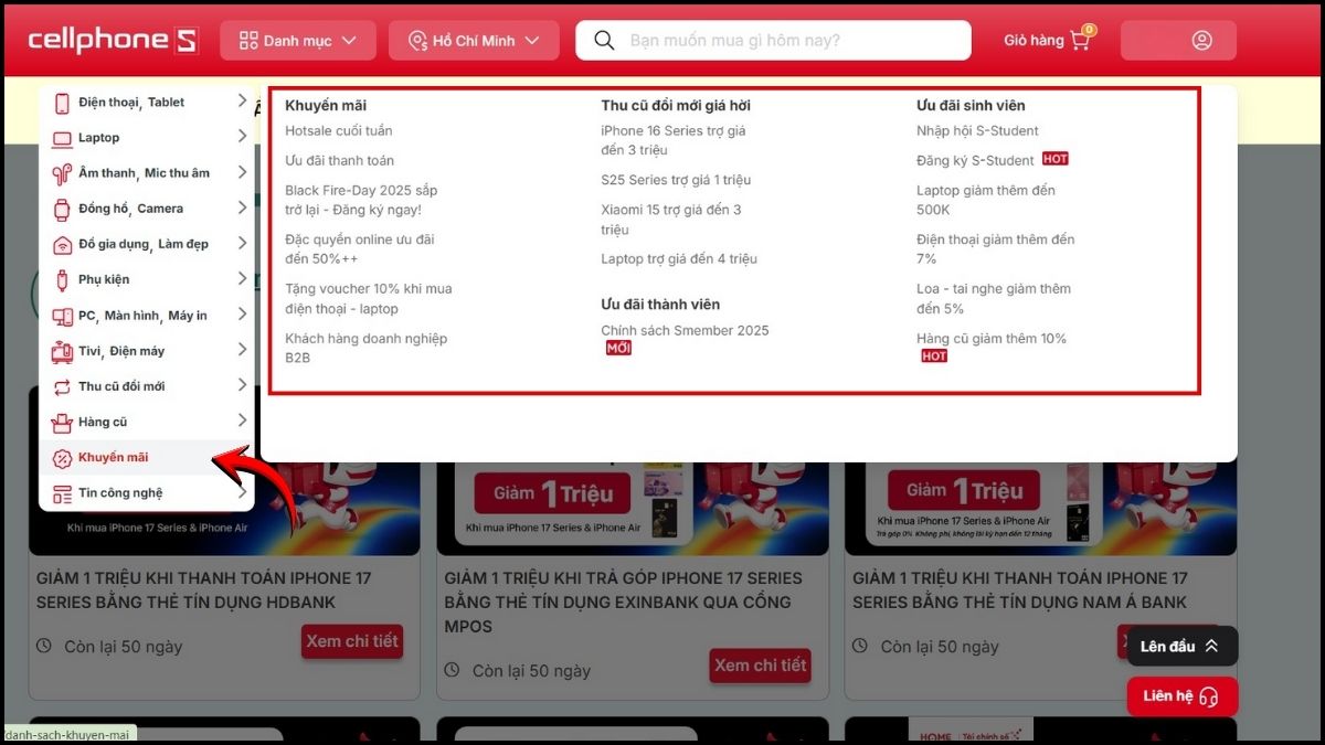 mã giảm giá CellphoneS
