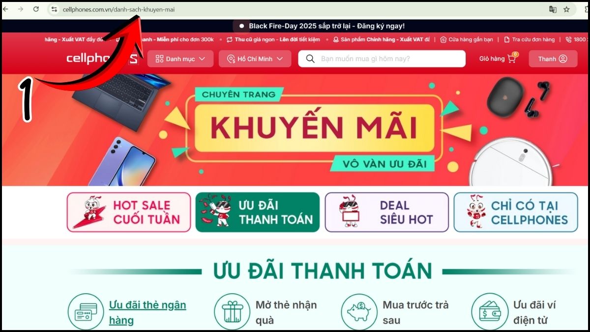 ưu đãi CellphoneS