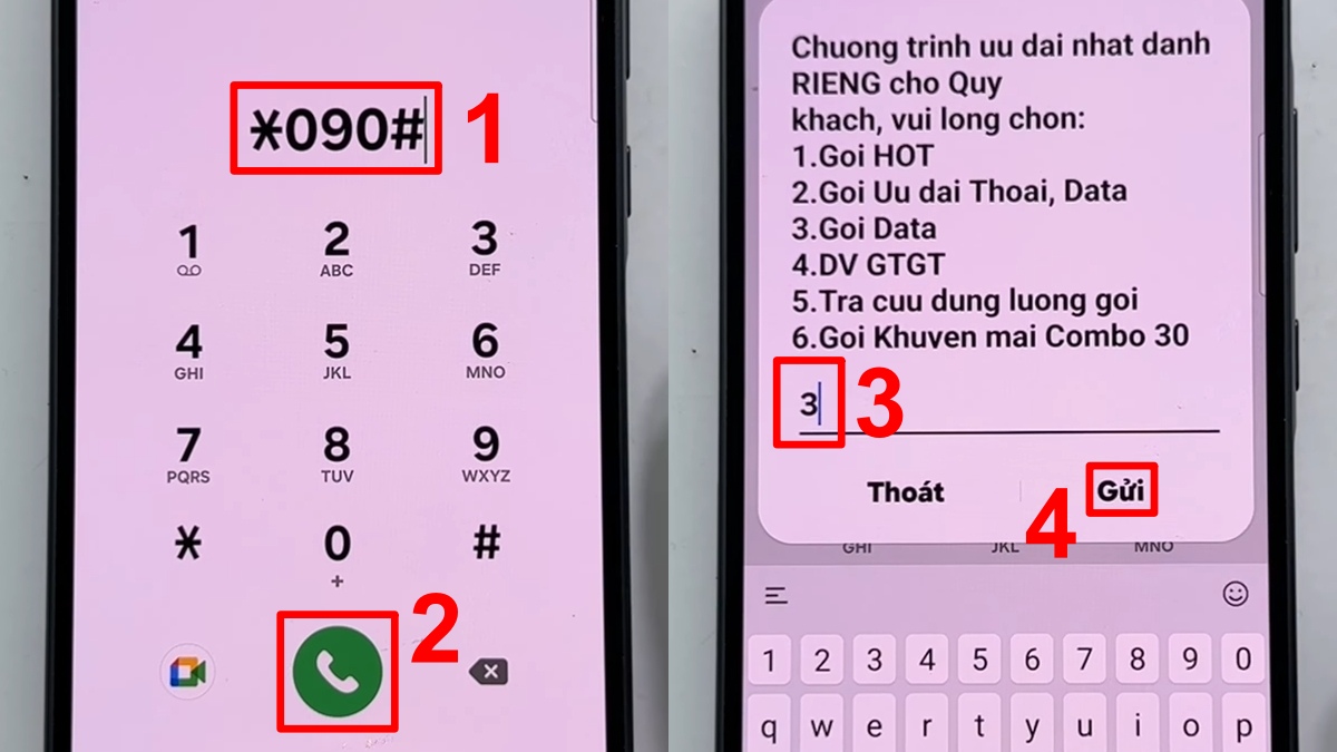 đăng ký 4G Mobi sms
