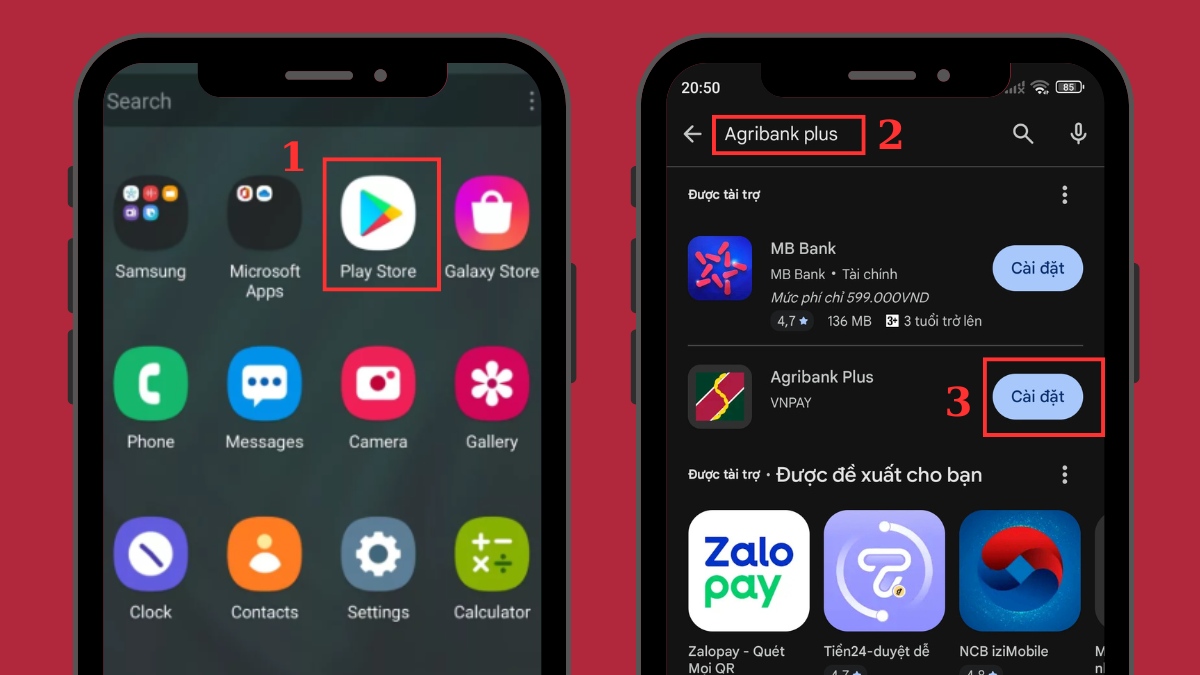 đăng ký e mobile banking agribank plus