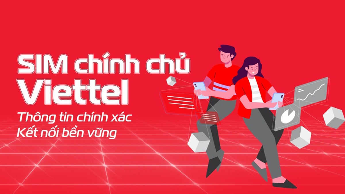đăng ký sim chính chủ viettel