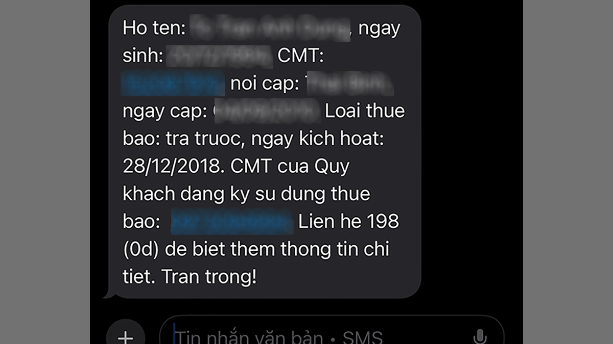 đăng ký thông tin thuê bao