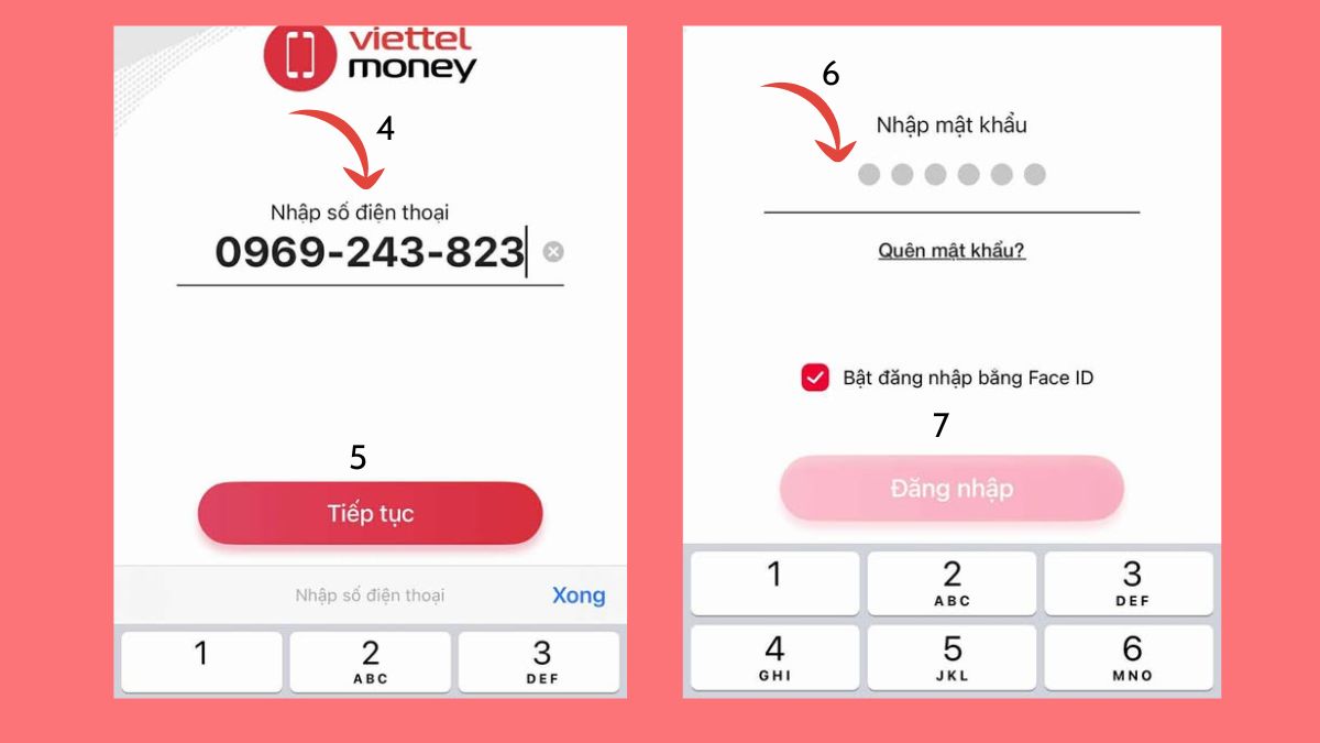 cách đăng nhập viettel money