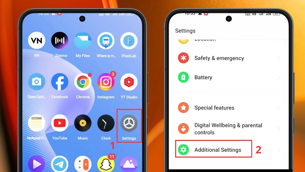 gỡ lỗi usb trên máy realme