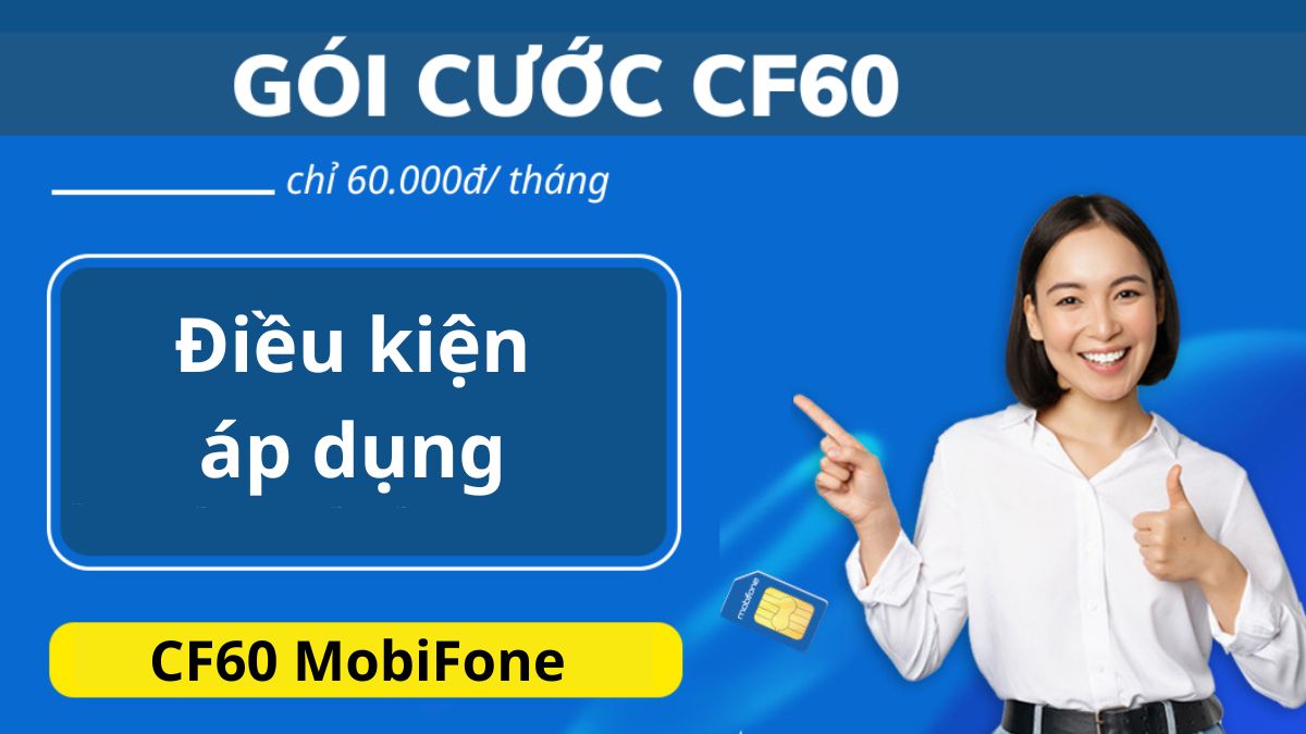 gói cước cf60 mobifone