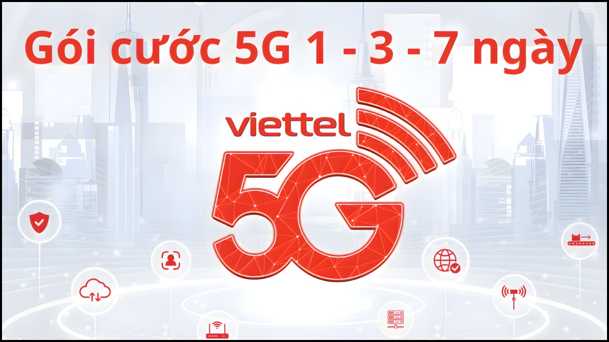 gói cước 5g viettel ngày