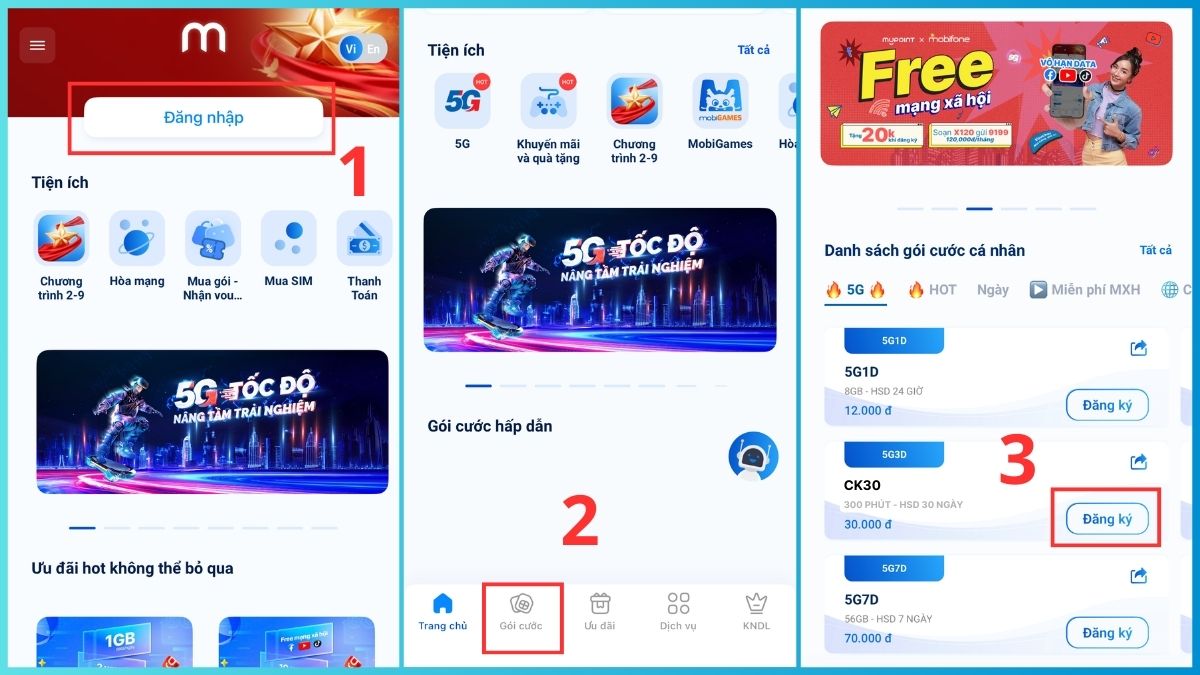 gói mobifone 30k/tháng