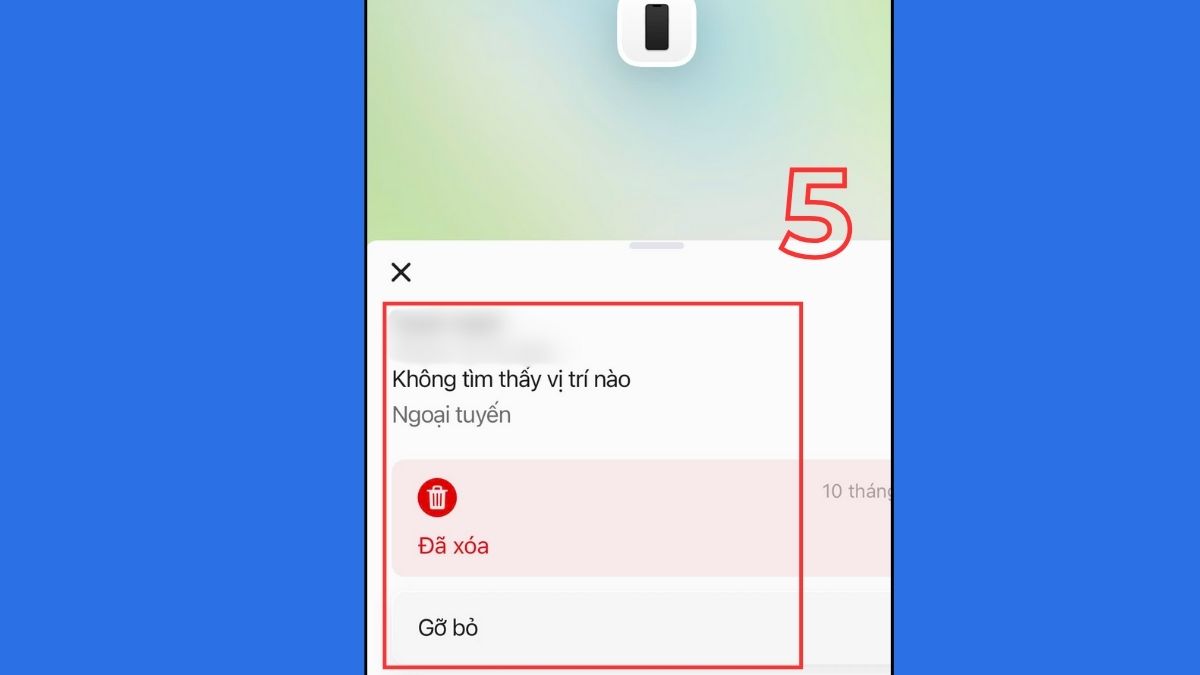 xóa tài khoản icloud