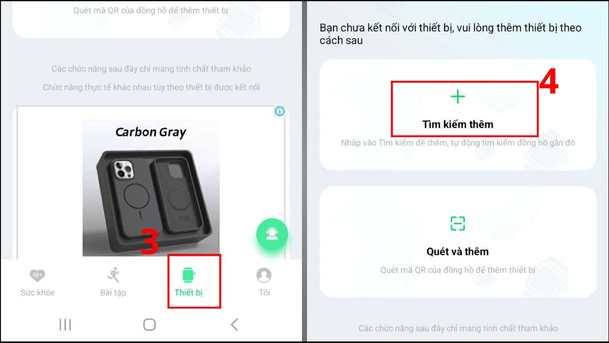 tìm đồng hồ thông minh