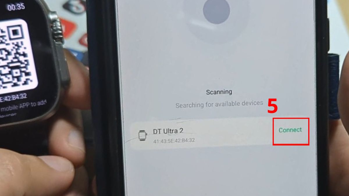 kết nối đồng hồ thông minh với điện thoại thông minh