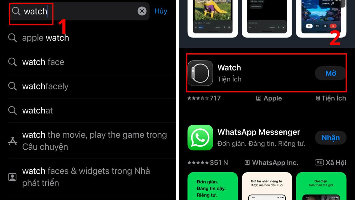 Kết nối Apple Watch với iPhone