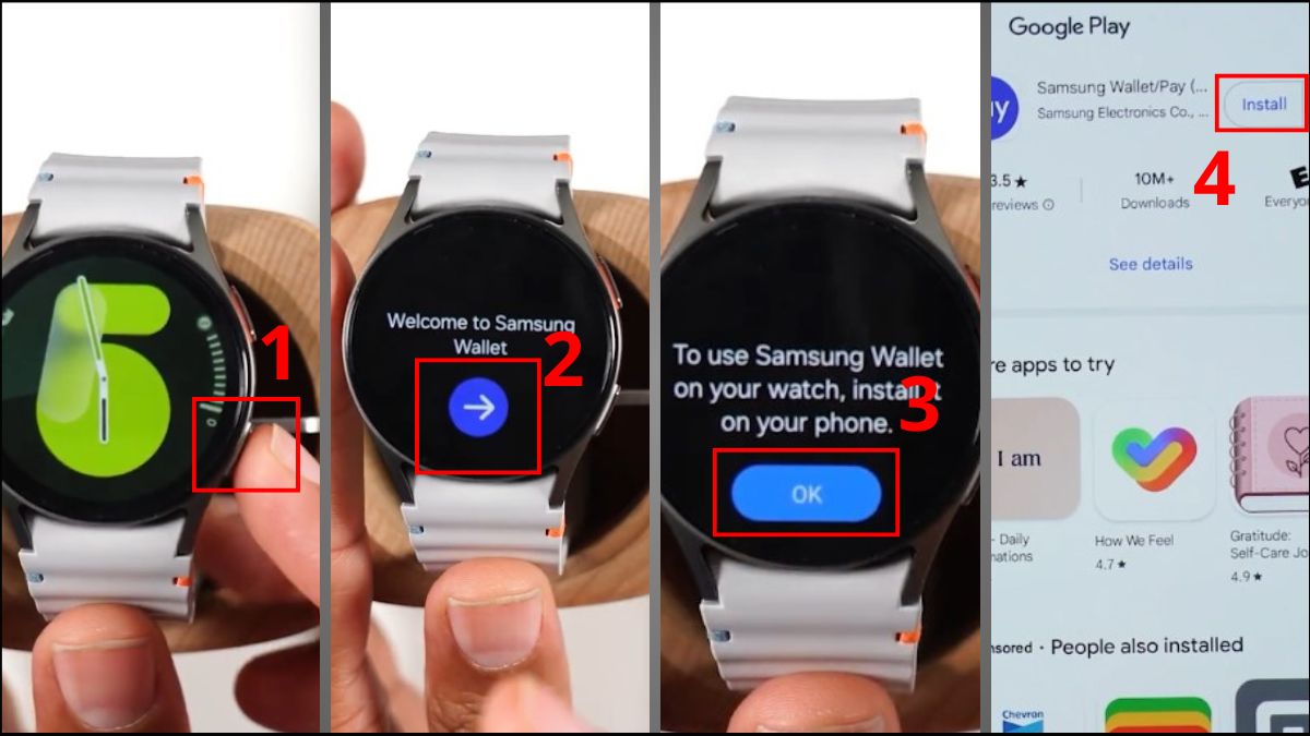 cách kết nối smartwatch với điện thoại android
