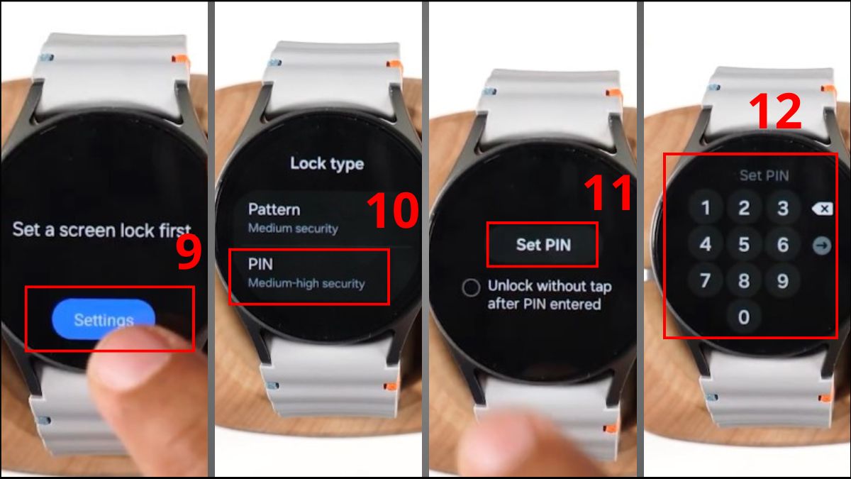 PIN đồng hồ thông minh