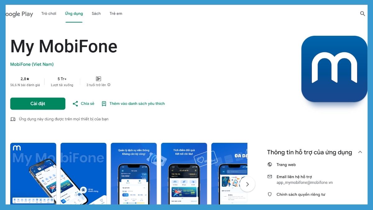 kiểm tra SIM chính chủ my mobifone