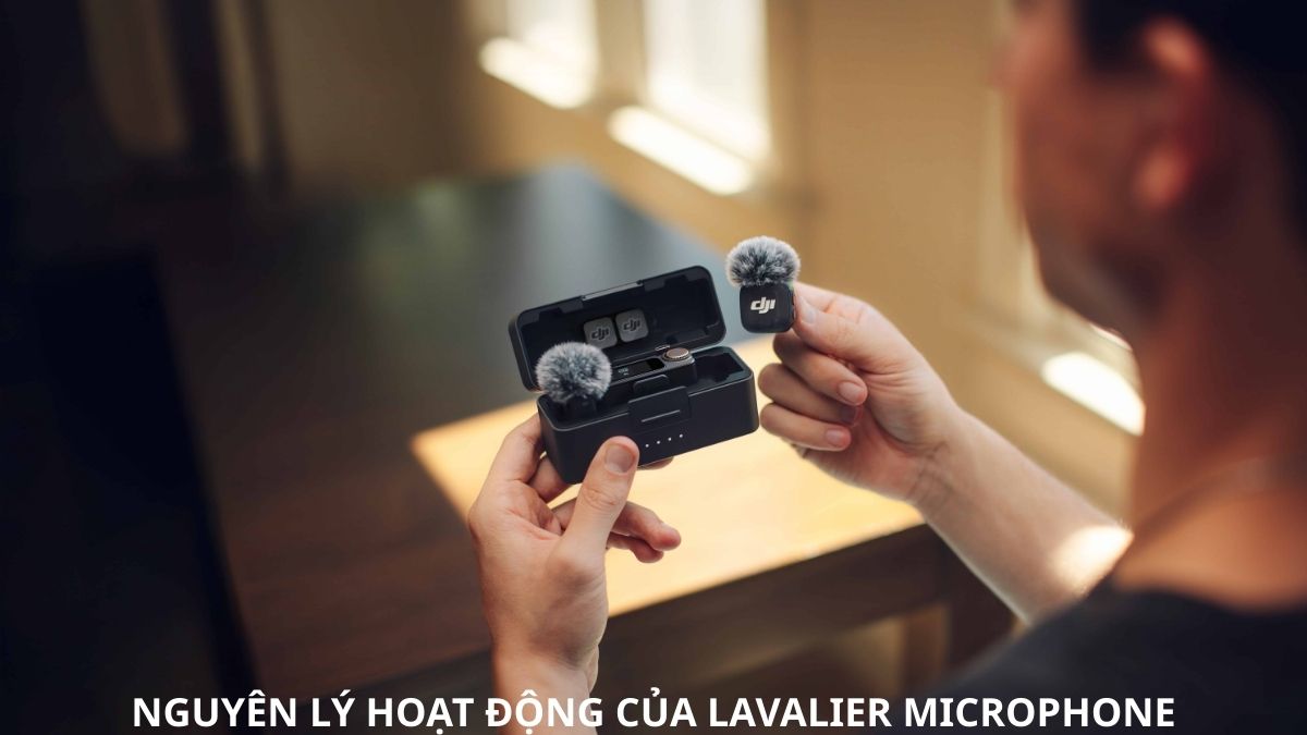 micro cài áo lavalier microphone