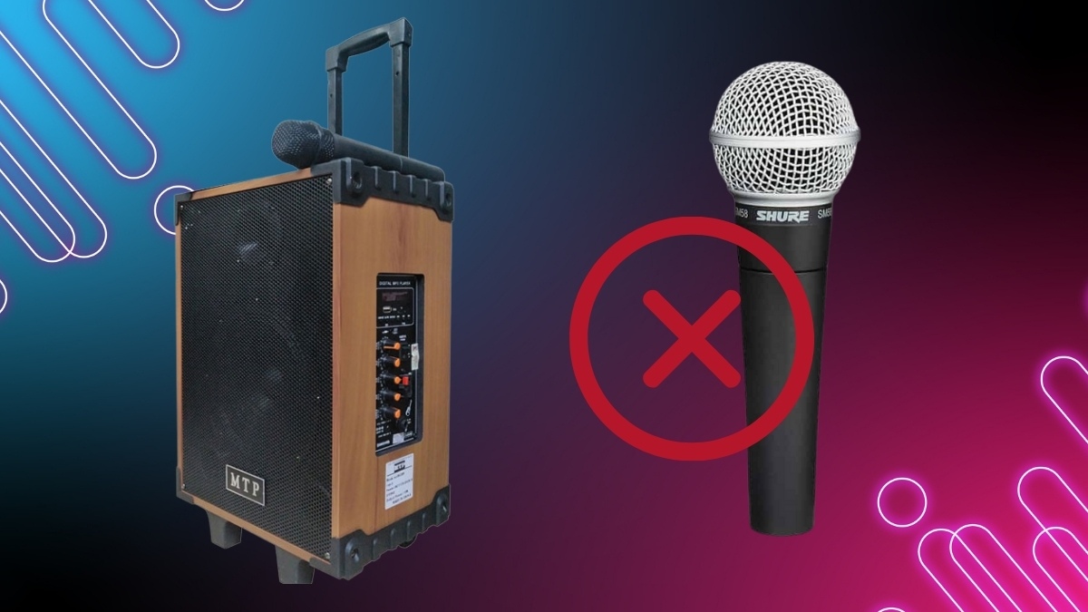 loa kéo chỉ nhận 1 micro