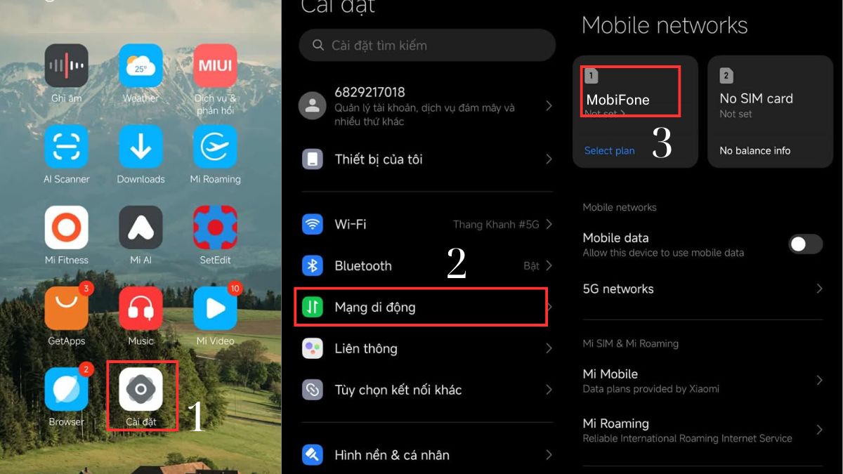 lỗi kết nối mã mmi mobifone