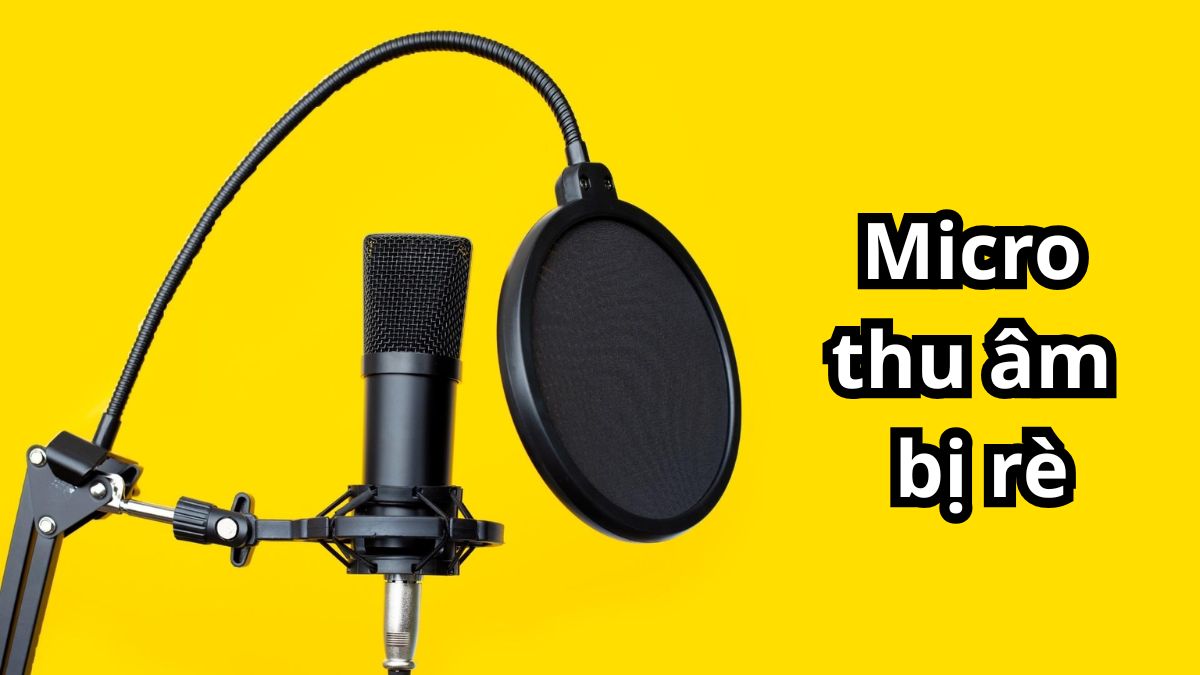 Mic thu âm bị rè: Nguyên nhân phổ biến và cách khắc phục