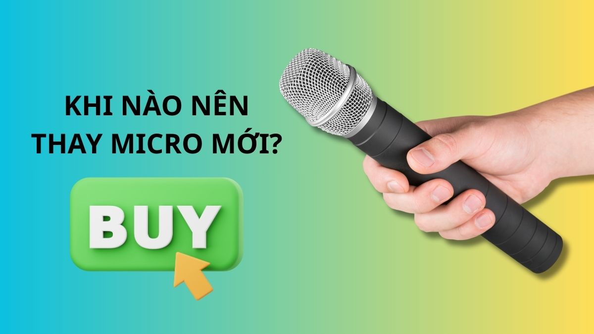 thay micro bị rè